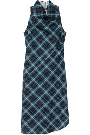 pushBUTTON Vestido con cuello halter