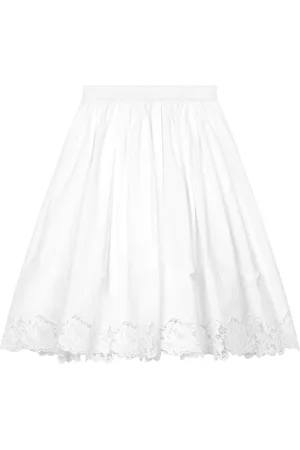 Dolce & Gabbana Falda con detalle de macramé
