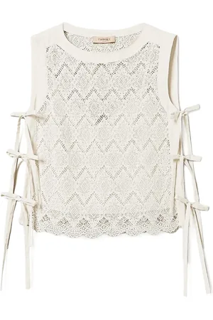 Twin-Set Top de encaje