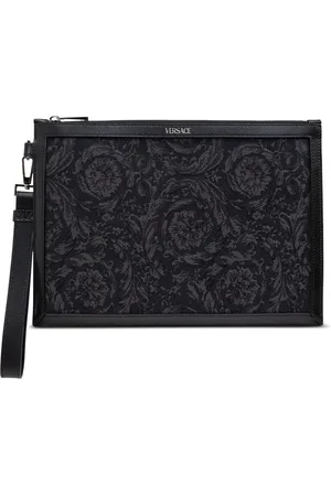 VERSACE Bolsa de mano con Barocco en jacquard
