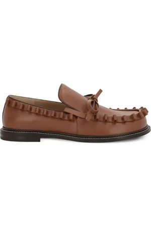 J.W.Anderson Mocasines con ribete de volantes
