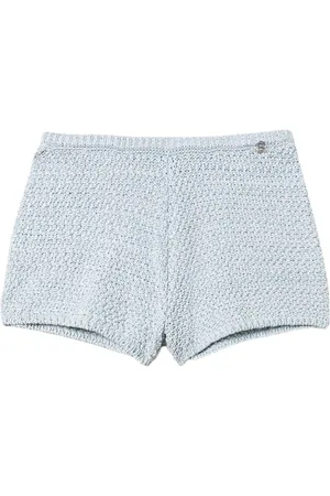 Twin-Set Shorts tejidos texturizados