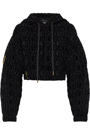 VERSACE Hoodie corta I Love Baroque