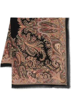 Etro Mascada con estampado de cachemira
