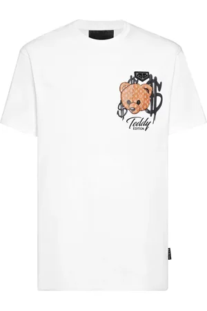 Philipp Plein Playera con motivo Teddy Bear