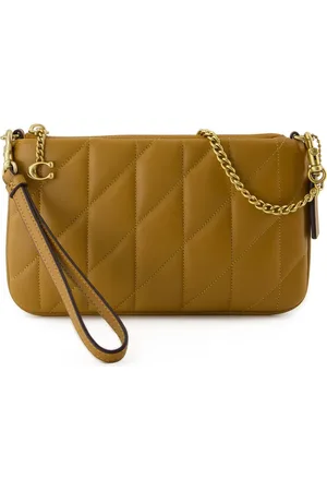 Coach Bolsa de mano capitonada