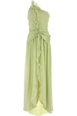 BLUMARINE Vestido largo de georgette