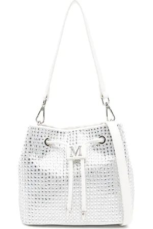 MONNALISA Bolsa bucket con detalles de cristal