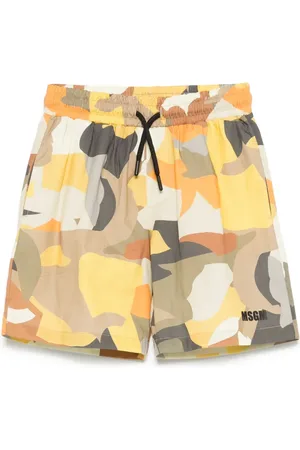 Msgm Shorts de popelina