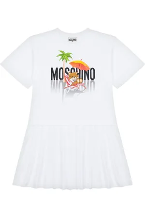 Moschino Vestido con motivo Teddy Bear
