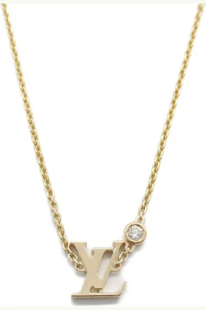 LOUIS VUITTON Collar con dije Feuillete Blossom en oro rosa de 18kt con diamantes 2010 de archivo