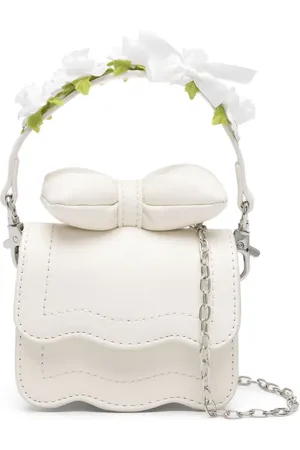 MONNALISA Bolsa mini con aplique de rosa
