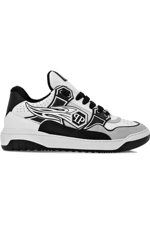 Philipp Plein Tenis Hexagoncon detalles de strass