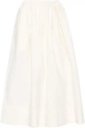 Serafini Falda midi con diseño plisado