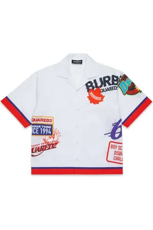 Dsquared2 Playera tipo polo con logo estampado