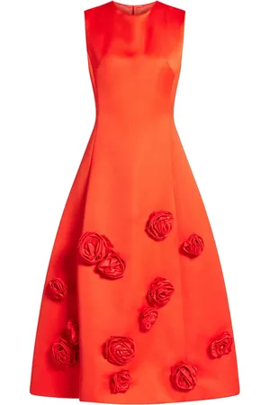 LEO LIN Vestido midi Cleo sin mangas