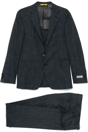 CANALI Traje con efecto de melange