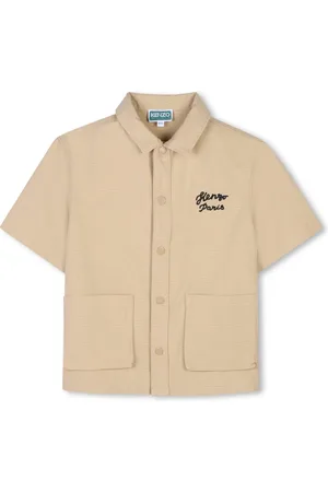 Kenzo Camisa con logo bordado