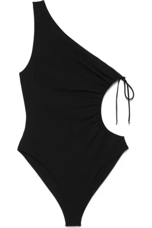 Saint Laurent Traje de baño con hombro descubierto