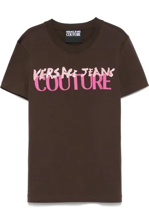 VERSACE Playera con sello del logo