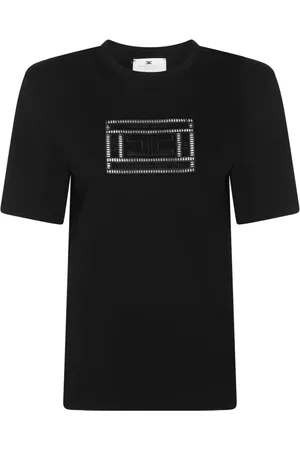 Elisabetta Franchi Playera de algodón