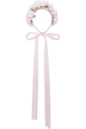 MONNALISA Diadema con aplique de rosa
