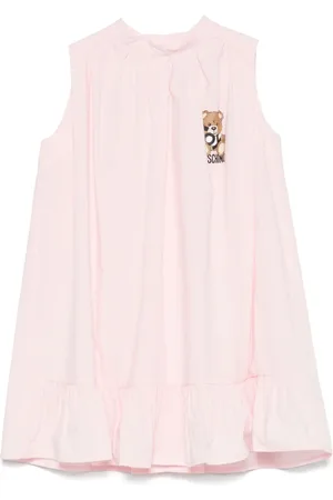 Moschino Vestido con motivo Teddy Bear