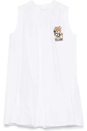 Moschino Vestido con motivo Teddy Bear