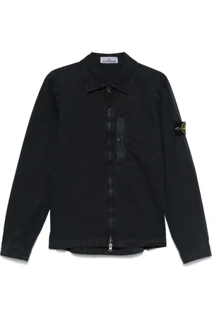 Stone Island Sobrecamisa con distintivo Compass
