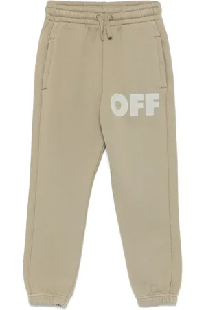 OFF-WHITE Pants con logo estampado
