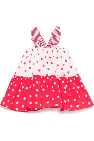 MONNALISA Vestido con estampado de lunares