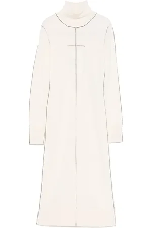 Maison Margiela Vestido largo con diseño tejido