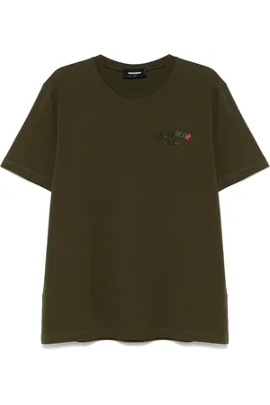 Dsquared2 Playera con logo de goma