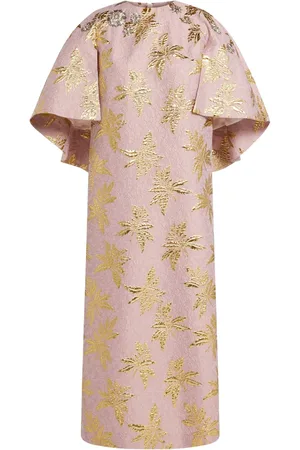DICE KAYEK Vestido largo con brocado