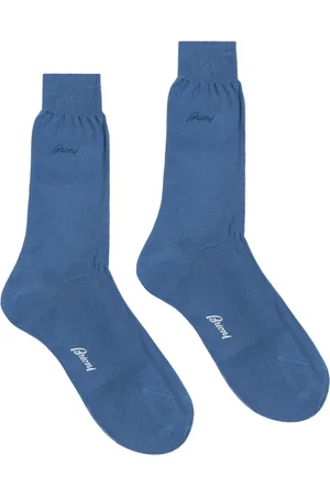 BRIONI Calcetines con logo en jacquard