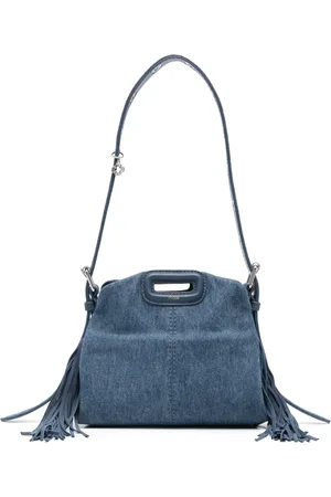 Maje Bolsa de hombro con detalle de flecos