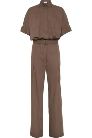 Brunello Cucinelli Jumpsuit de popelina