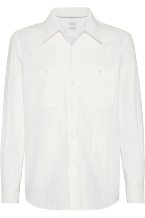 Brunello Cucinelli Camisa con botones