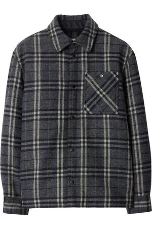 Burberry Camisa con cuadros estampados