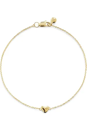 Monica Vinader Pulsera Heart Chain mini