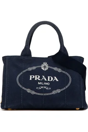 Prada 2013-2024 Small Canvas Canapa Logo satchel