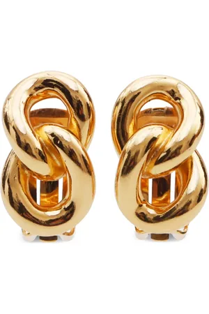 Dior Aretes de clip 1990