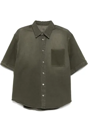 CROQUIS Camisa con dobladillo redondeado
