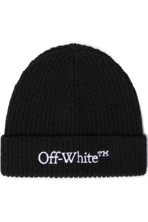 OFF-WHITE Gorro con logo bordado