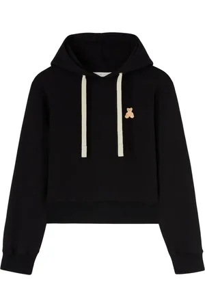 Palm Angels Hoodie Back Bear In Mind