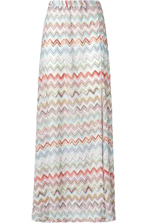 Missoni Falda larga con diseño cruzado en zigzag