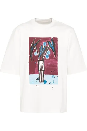 CROQUIS Playera con motivo estampado