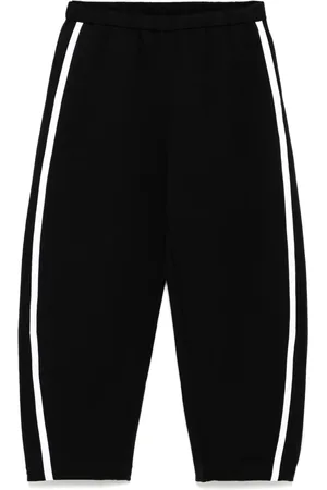 CROQUIS Pantalones tejidos con rayas laterales