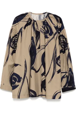 JNBY Camisa oversize plisada