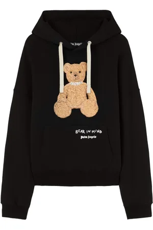 Palm Angels Hoodie Bear In Mind